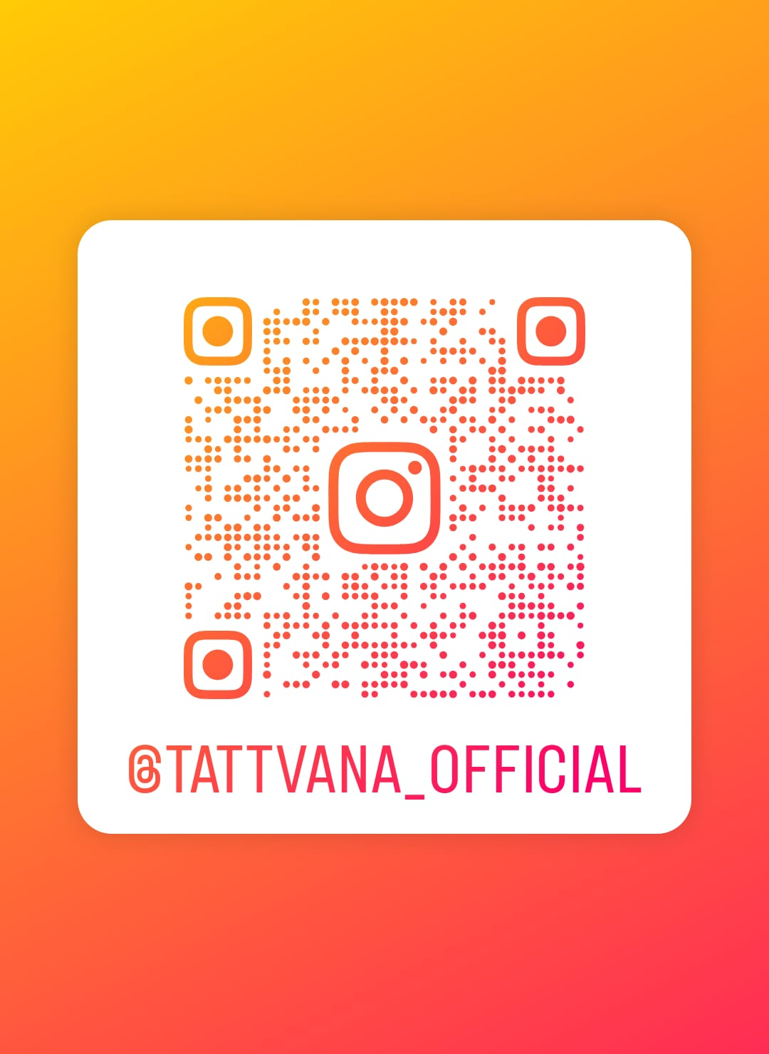 Tattvana Instagram QR code